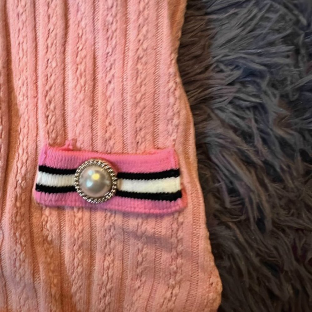 Preppy Cardigan by Wooflink - PINK SIZE 3 - Picture 5 of 9